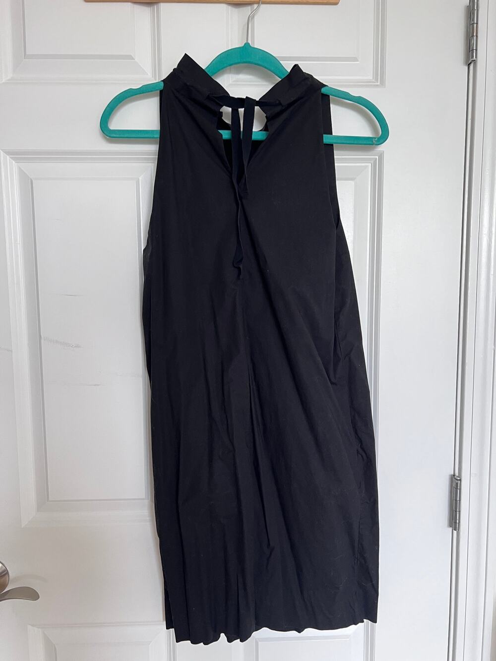 COS A-Line Sleeveless Black Mini Dress  Small